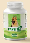 Zestaw naturalnych witamin i protein dla psów z lecytyną Canvital+lecytyna, 150tab