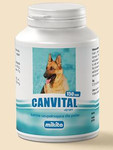 Zestaw witamin dla psów z tranem Canvital+tran, 150tab