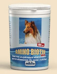 Preparat na skórę i sierść dla psów i kotów Amino Biotin Maxi, 100 tabletek
