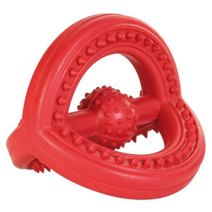 Zabawka gumowa dla psa - półkola z wypustkami 7 cm lub 14 cm