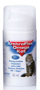 Specjalistyczny preparat na stawy dla kotów w żelu Arthroflex Omega Kot