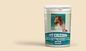 Preparat wapniowy z wit. C i magnezem dla psów i kotów Pet Calcium w tabletkach