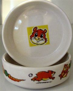 Miska ceramiczna dla małych zwierząt o  pojemności 90 ml