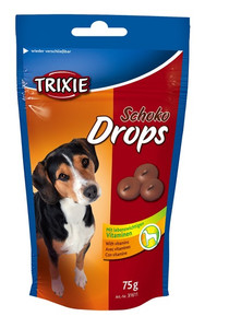 Przysmaki dla psa - dropsy czekoladowe, 75g/ 200g/350g