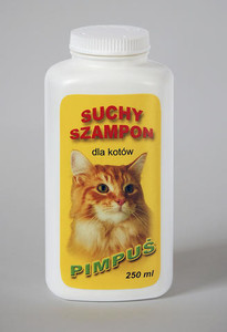 Szampon dla kotów suchy Pimpuś