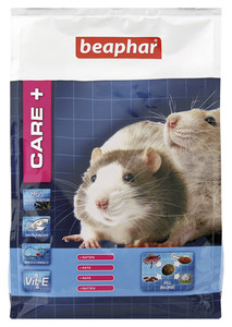 Pokarm dla szczurów super premium Care+Rat 250g/700g/1,5kg