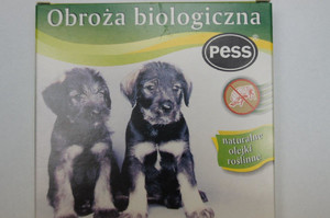 Naturalna i profilaktyczna obroża przeciw pchłom dla psów , 40/60cm