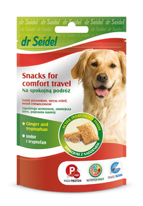 Smakołyki dla psów - na spokojną podróż dr Seidla