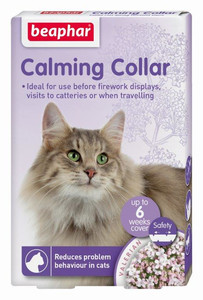 Obroża uspokajająca dla kotów Beaphar Calming Collar, 35 cm