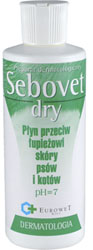 Przeciwłupieżowy preparat dermatologiczny Sebovet Dry