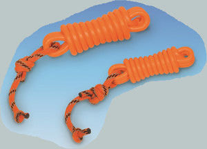 Zabawka gumowa dla psa ze sznurkiem - KABEL - mały i duży
