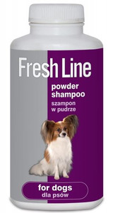 Suchy szampon w pudrze dla psów, Dermapharm Fresh Line, 250 ml