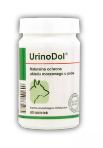Witaminy wspomagające funkcjonowanie układu moczowego u psa URINODOL DOG 60tab