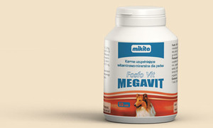 Preparat wit - mineralny dla psów Fosfo Vit Megavit w tabletkach