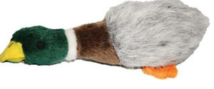 Zabawka pluszowa dla psa wydająca naturalne odgłosy - kaczka, 23 cm