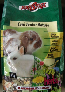 Pokarm dla młodych królików Cuni Junior Nature
